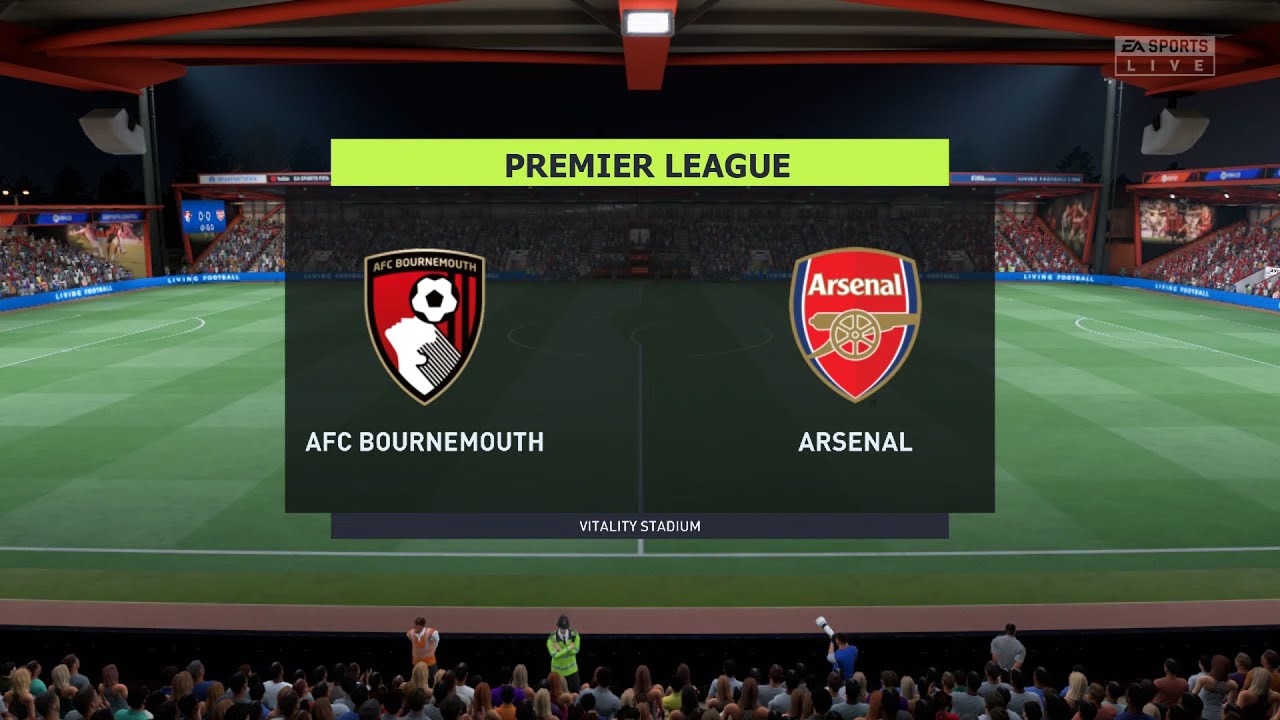⚽ Bournemouth vs Arsenal ⚽ | Premier League (20/08/2022) | Fifa 22
