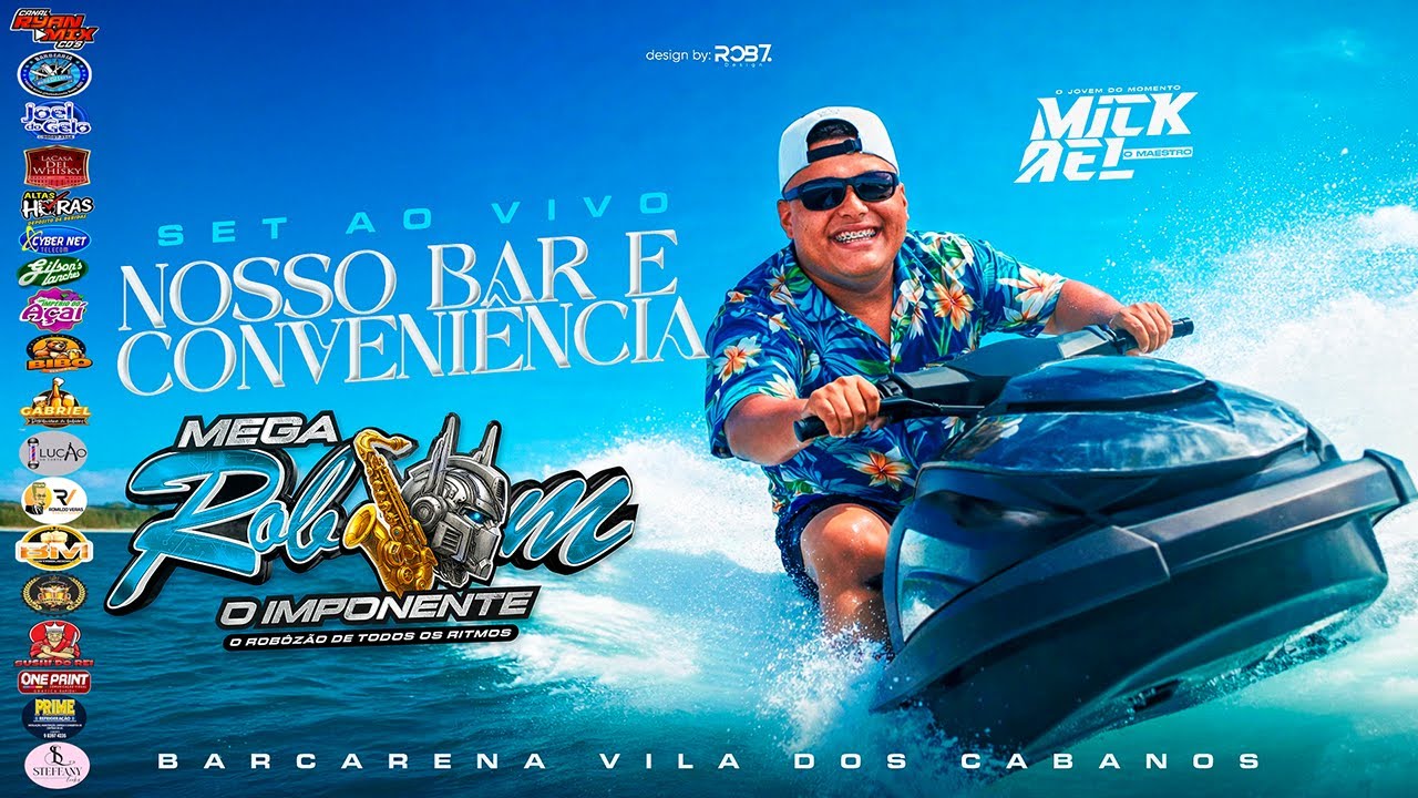 MEGA ROBSOM O IMPONENTE AO VIVO - NOSSO BAR VILA DOS CABANOS BARCARENA 2026 - DJ MICKAEL