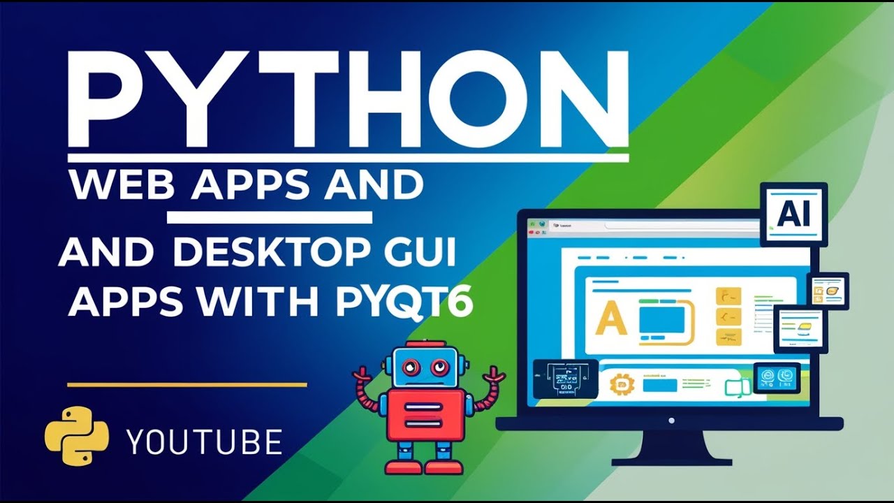 Python - Web Apps and Desktop GUI Apps with PyQt6