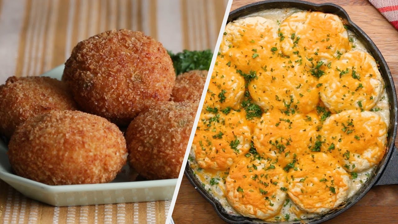 Fresh & Creamy Chicken Pot Pies • Tasty Recipes