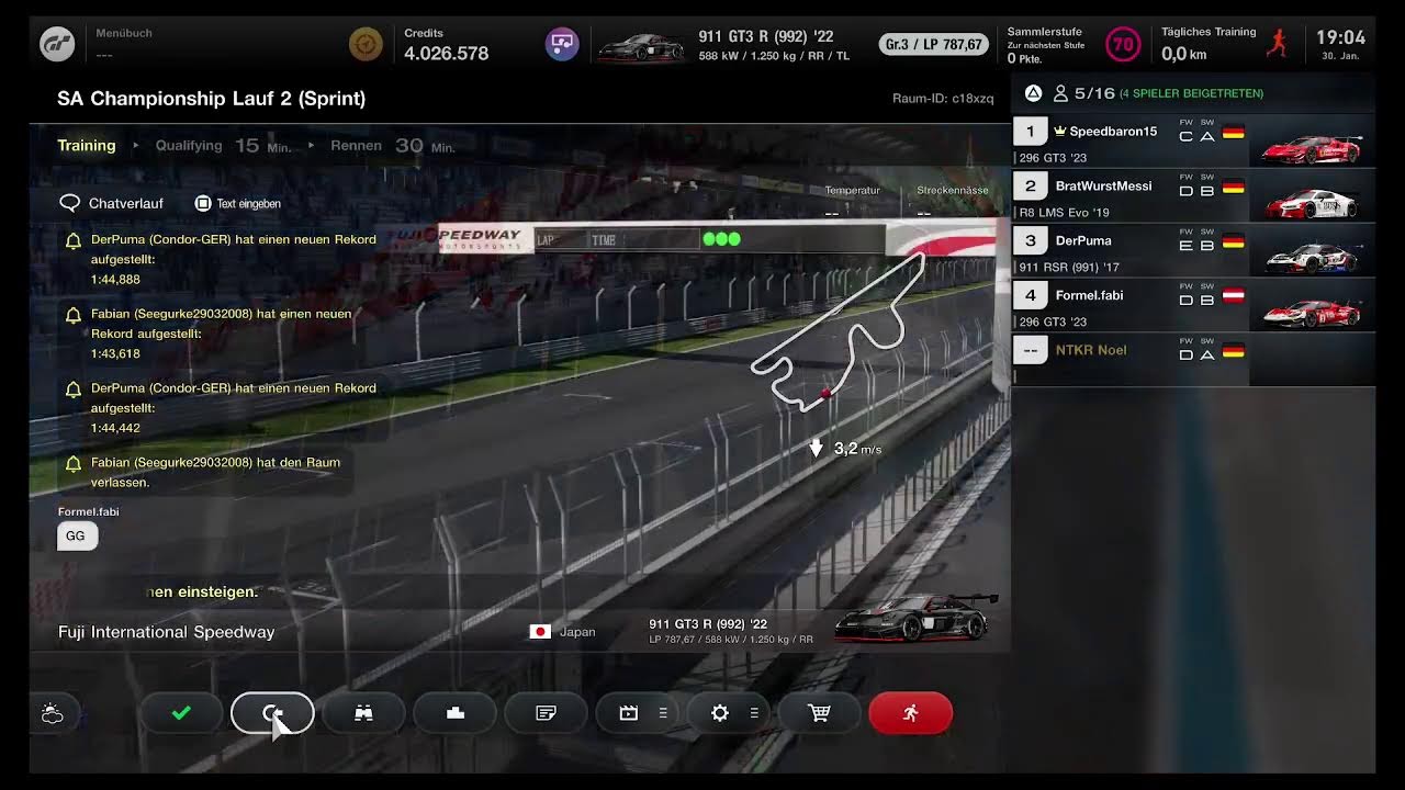 SA Championship Lauf 2 (Sprint) Sim Arrows