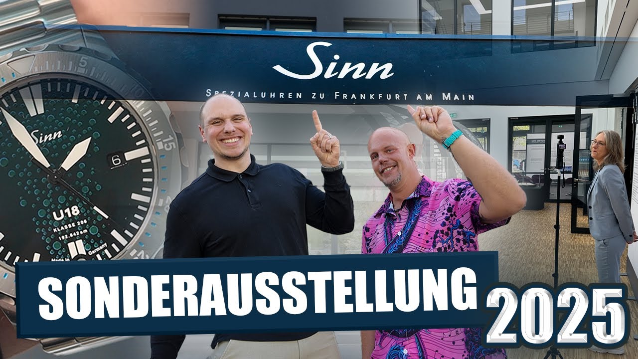 Inside Sinn Spezialuhren: Exklusive Einblicke in Sonderausstellung & Neuheiten 2025!