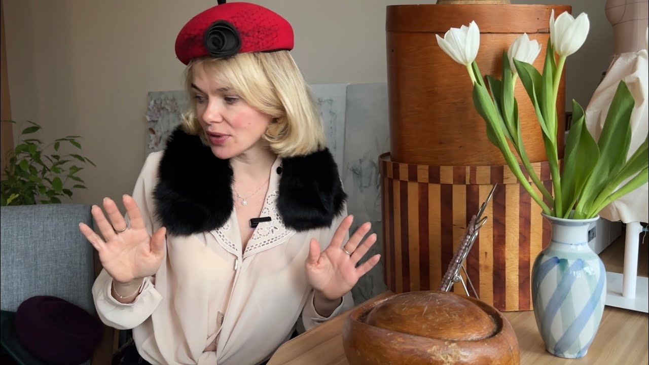 Какими бывают настоящие винтажные шляпки 20-х, 30-х, 40-х, 70-х. Шляпы больших и малых форм #шляпа