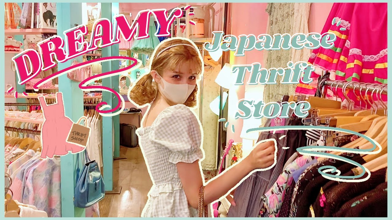 My FAVOURITE Thrift Store In Tokyo // Dreamy & Cute Fashion ✨