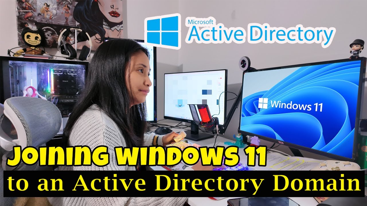 Joining a Windows 11 client to Active Directory Domain Hoemlab (Ep 3)