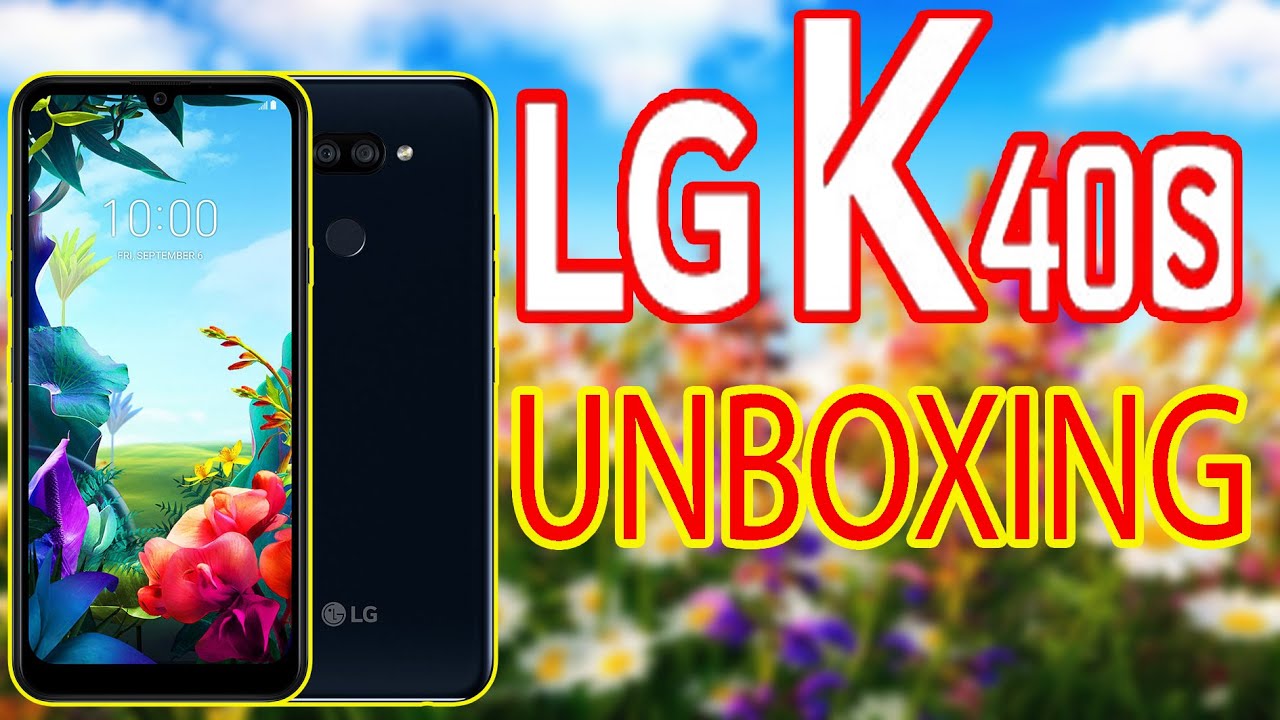 UNBOXING CELULAR LG K40S 📱