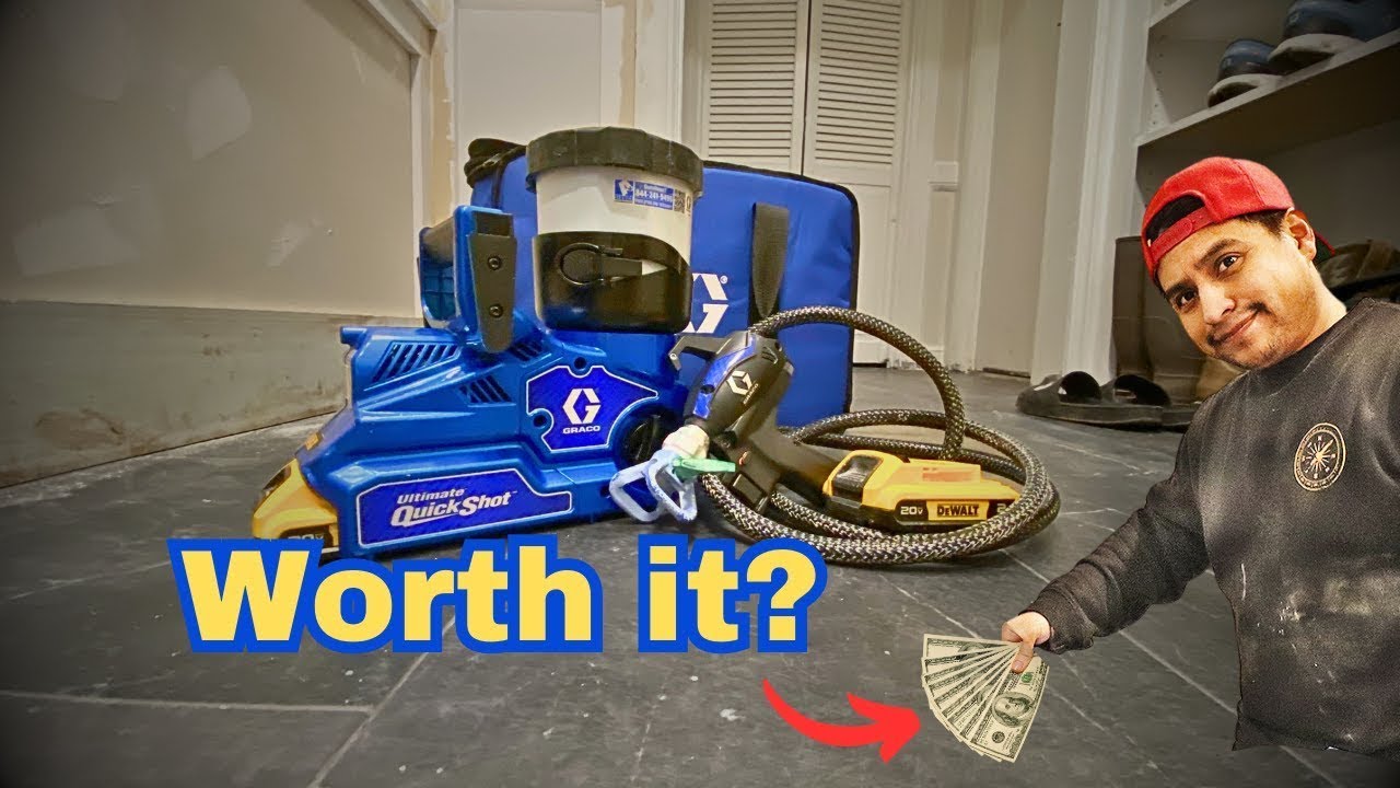 Раскрывая правду: стоит ли этот краскопульт за 1400 долларов? Обзор Graco Ultimate Quickshot #graco