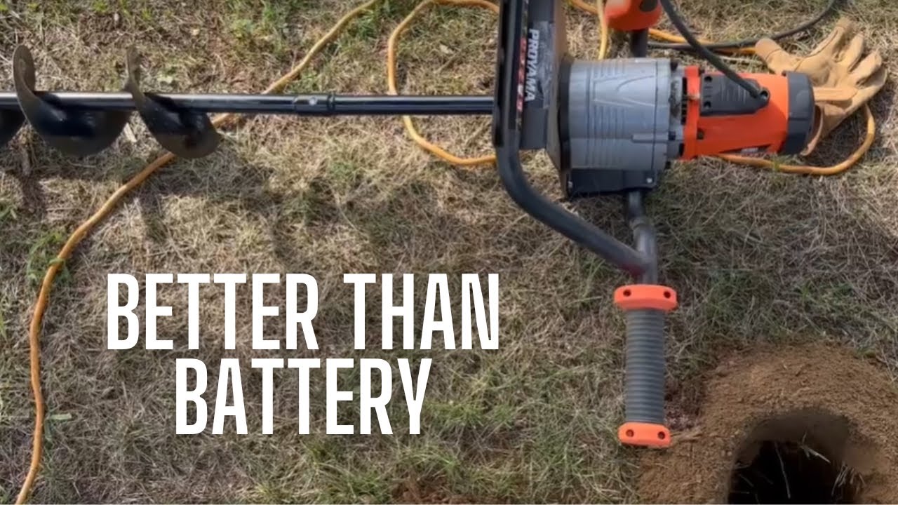 PROYAMA Electric Post Hole Digger Review