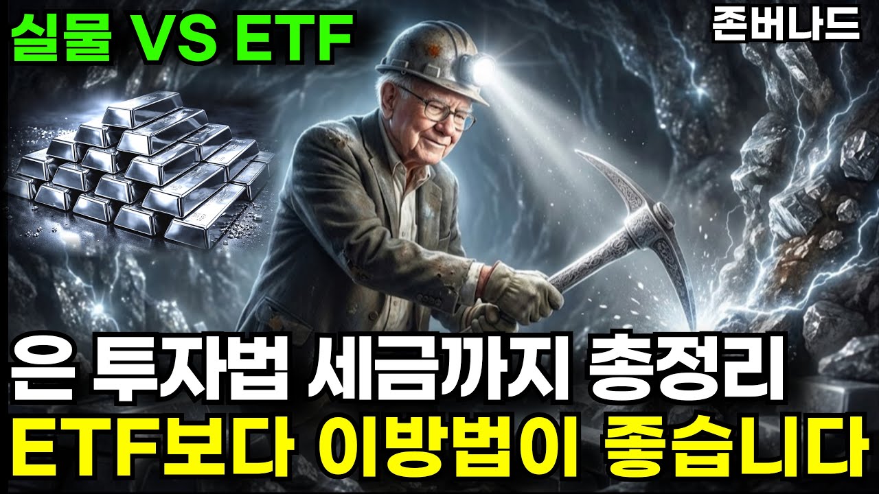 은투자법 총정리 ETF냐? 실물이냐? 중요한 건 세금폭탄을 피하는 것 입니다. 10년 10억 만드는 투자법