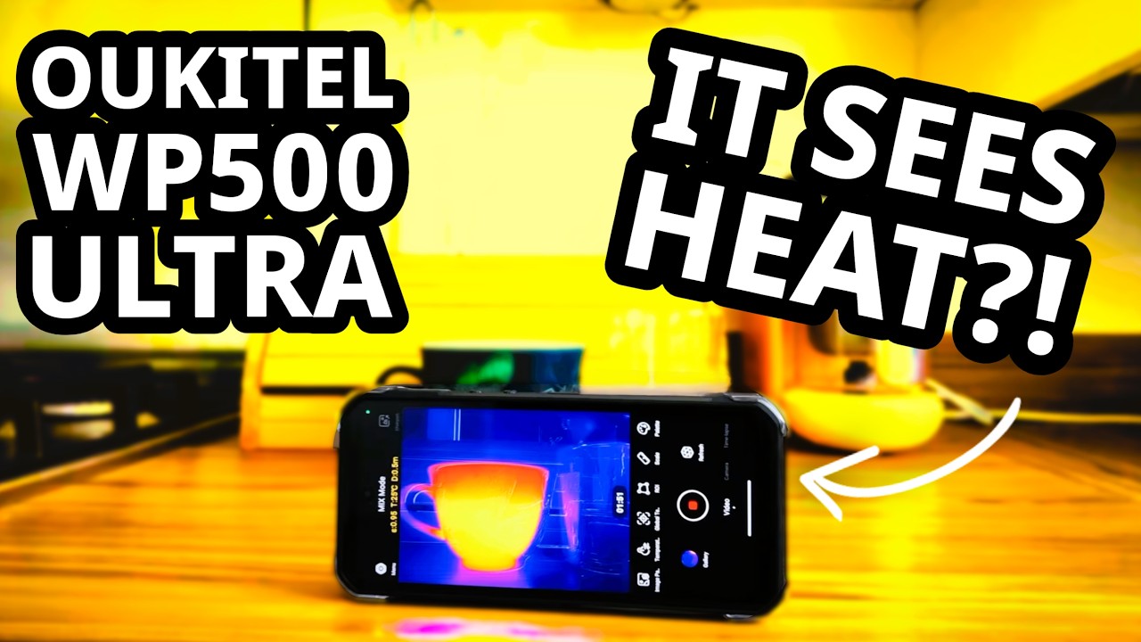 Oukitel WP500 Ultra: What is this 10,000mAh monster with hardware privacy hiding? 🔋🔒