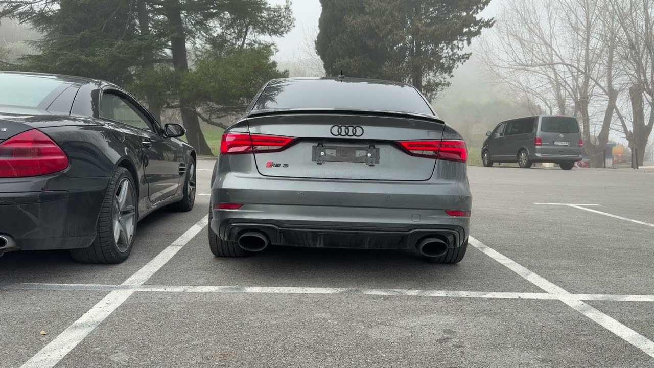 Audi RS3 8V.2 - Startup sound + revs (non opf version)