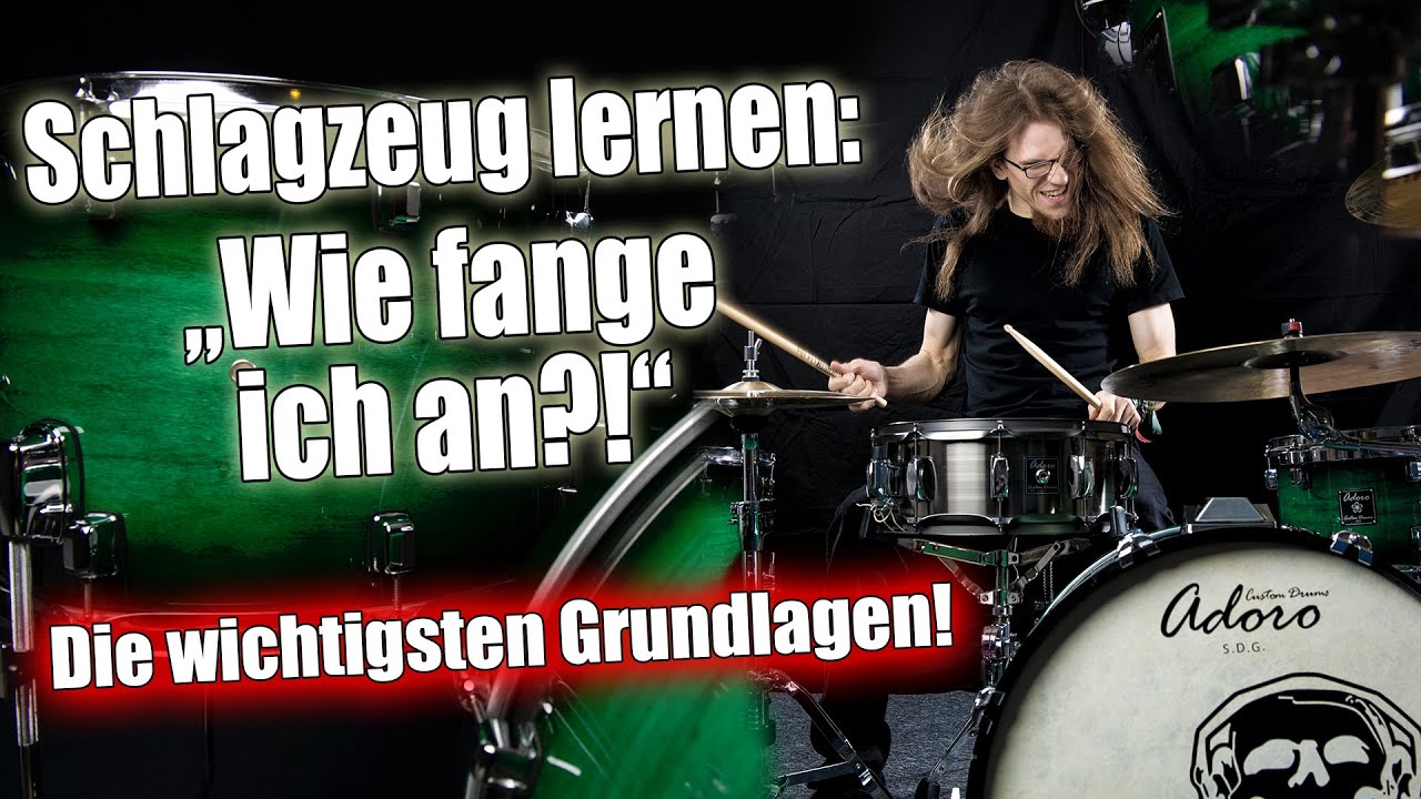 Schlagzeug lernen: 