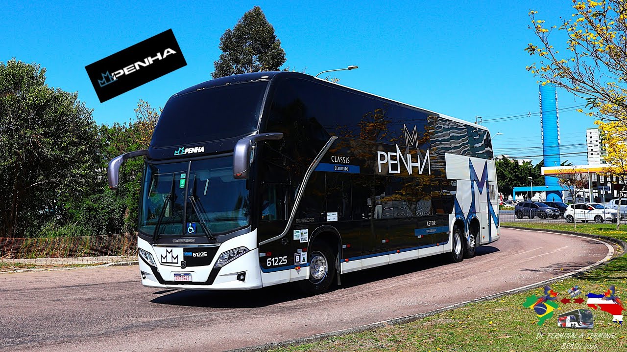Busscar Vissta Buss DD Mercedes - Benz O500RSD Curitiba - São Paulo. Brasil.