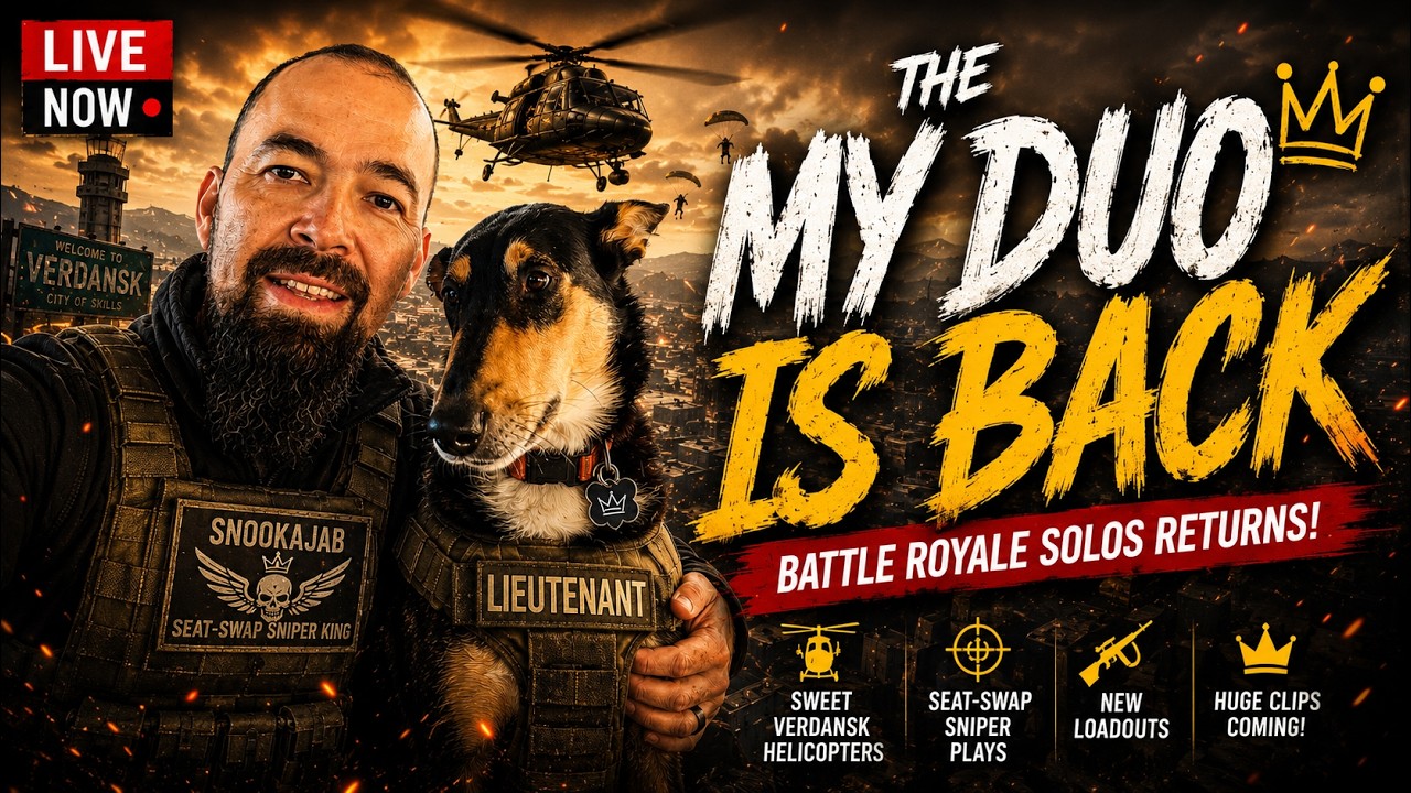 🔥 THE SEAT-SWAP SNIPER KING RETURNS | Battle Royale Solos Are Back!