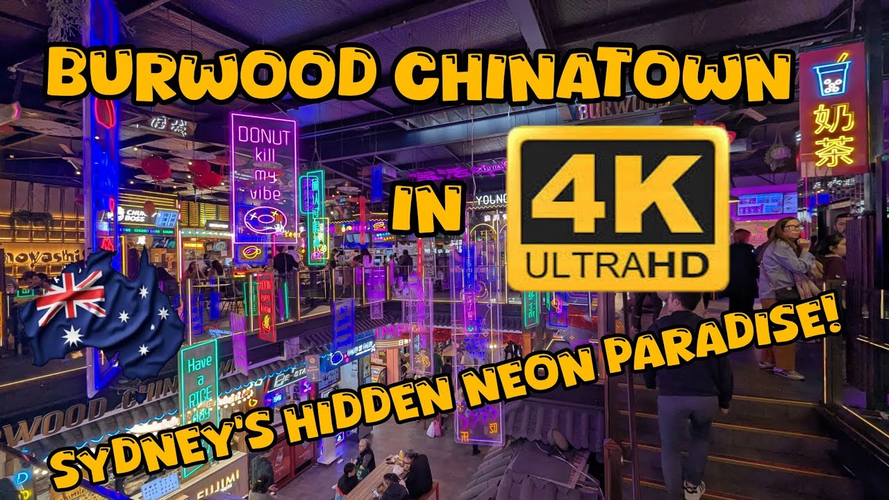 🇦🇺 Burwood Chinatown Walking Tour | 4K Ultra HD |  2025