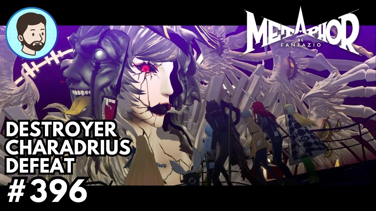 Destroyer Charadrius Defeat | Metaphor: ReFantazio | Part 396 [Playstation 5]