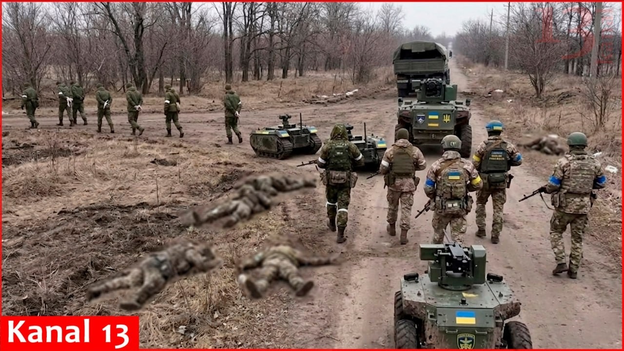 Украинские роботы вытеснили россиян из Краматорска и Славянска; железные солдаты нанесли тяжелый ...