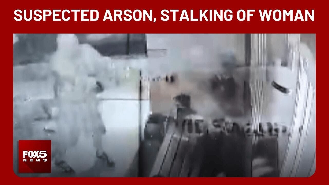 NEW VIDEO: Suspected stalking, arson targeting home of elderly woman
