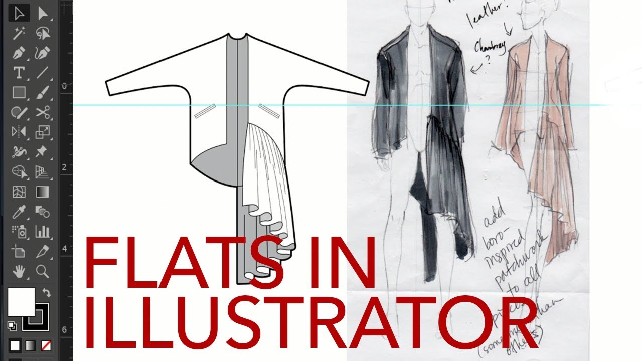 Watch Me Design 16: Adobe Illustrator Flats