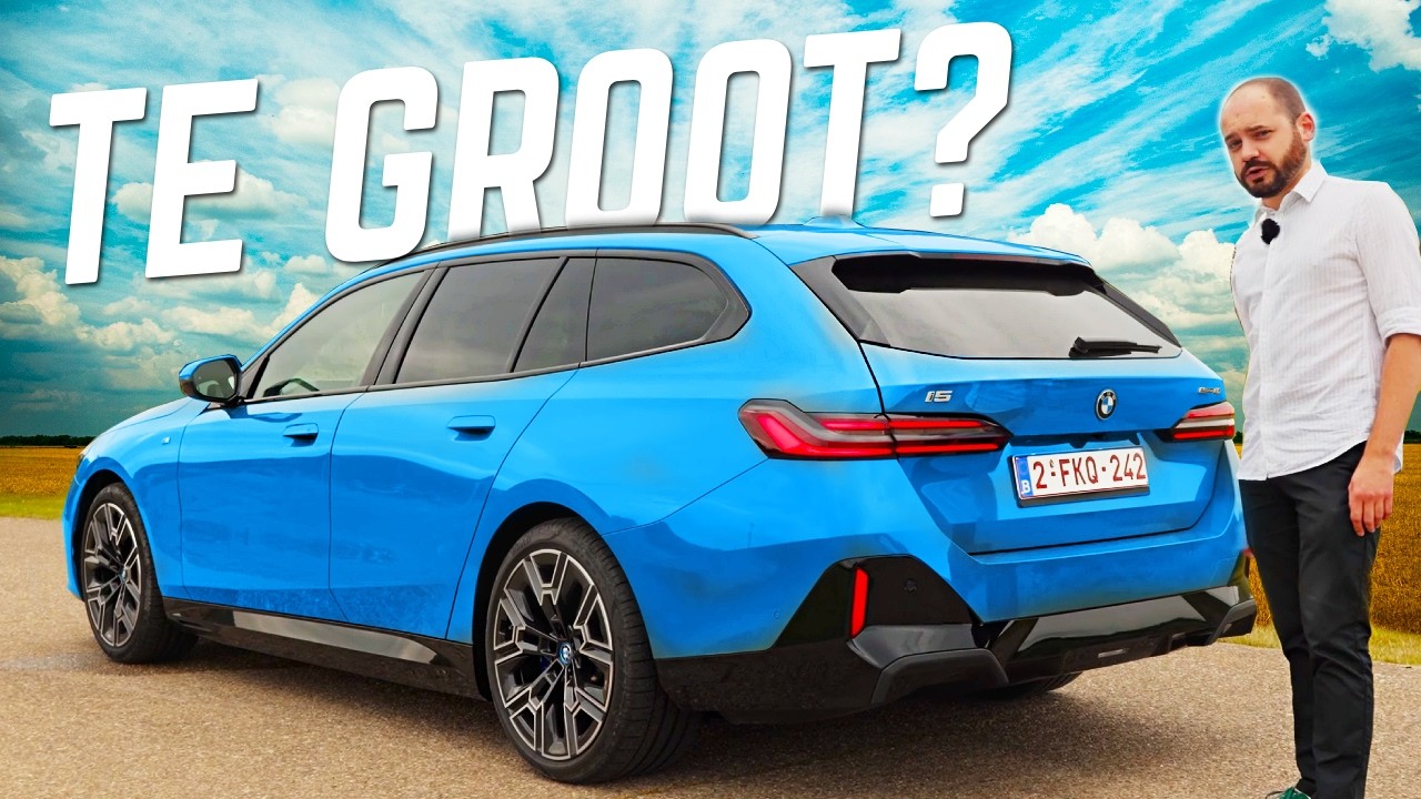 De ultieme leasebak? | BMW i5 Touring 2024 getest