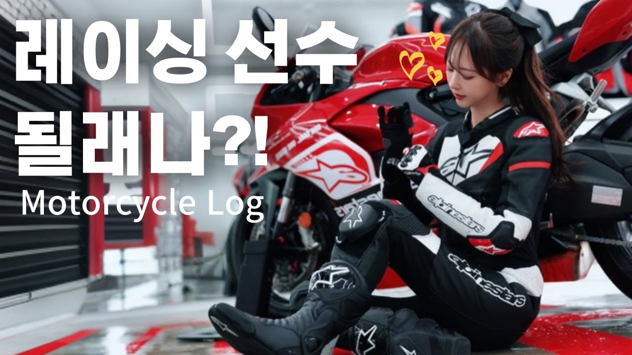 인스타에 오토바이 타는 여성라이더의  숨겨진 비밀을 알아버렸다.....  두카티 바이크와 함께 Feat. 알파인스타즈