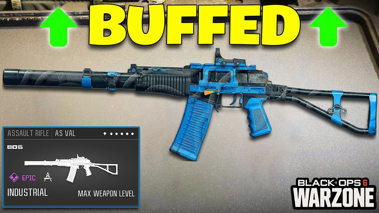 new *BUFFED* AS VAL META in WARZONE SEASON 4! 😍 (BEST AS VAL CLASS SETUP/LOADOUT) CLOSE RANGE!