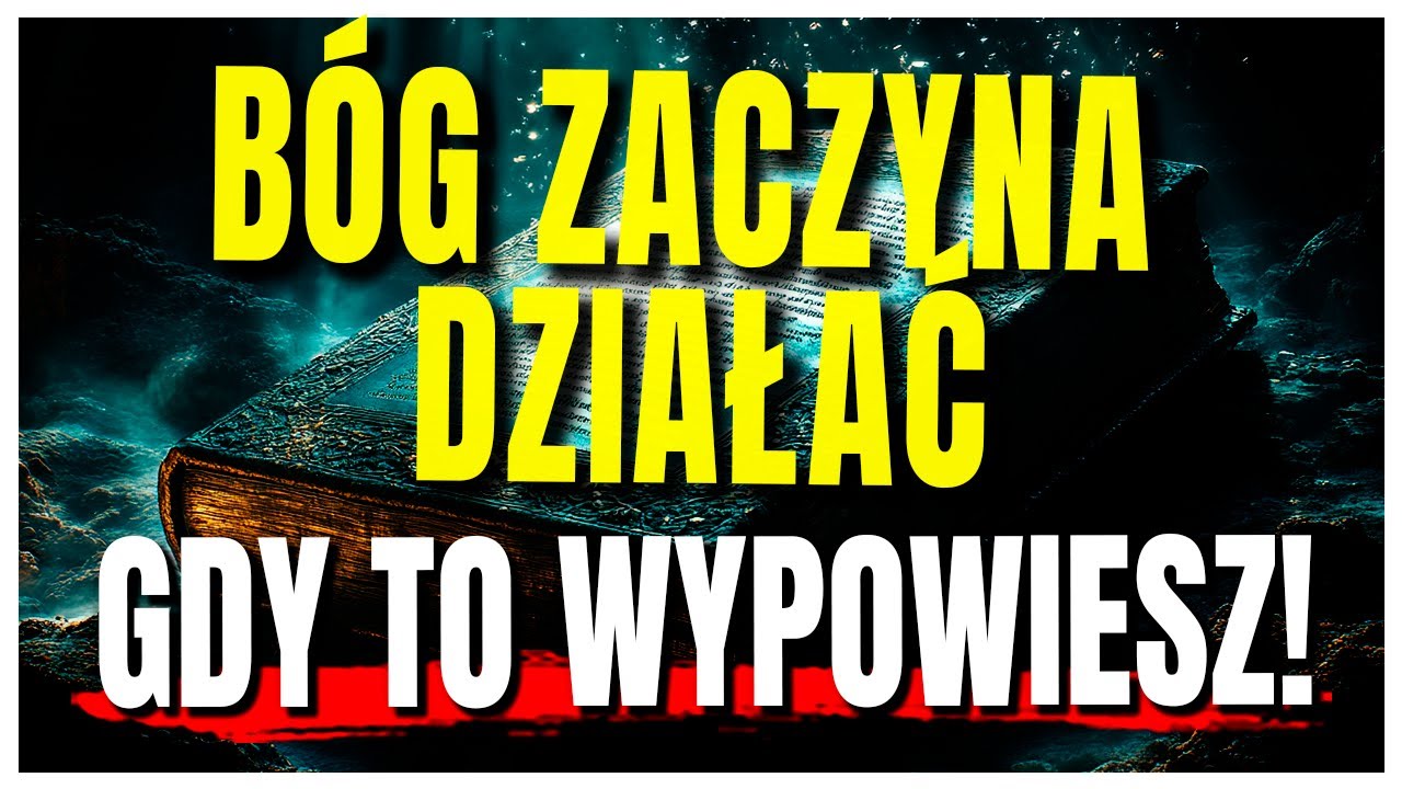 Zacznij mówić błogosławieństwo nad sobą, a zobaczysz, jak Bóg zaczyna działać!