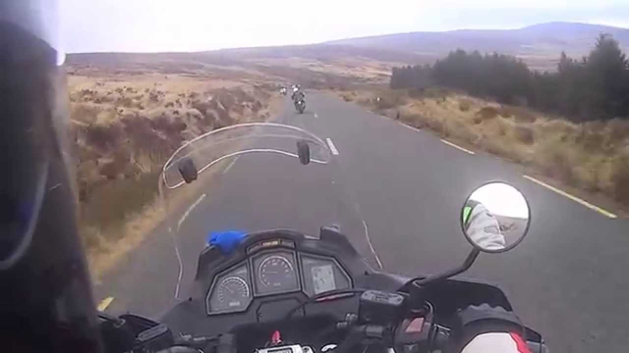 aprilia Caponord Triumph Tiger Wicklow Way