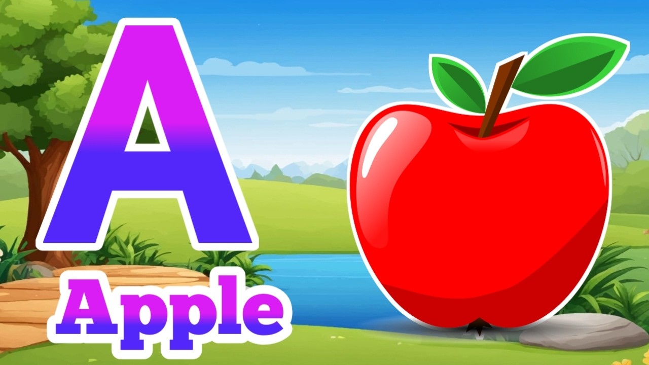 Phonics Song 2 with TWO Words in 3D - A For Airplane - ABC Alphabet Songs with Sounds 3517