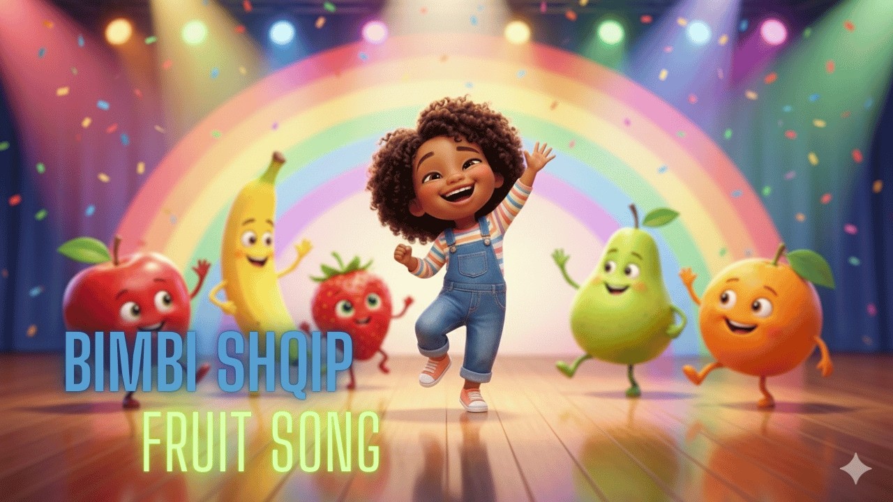 Hajde të Hamë Fruta! 🍎🍌 | Let's eat some fruit! |  Këngë për Fëmijë |  Bimbi Shqip