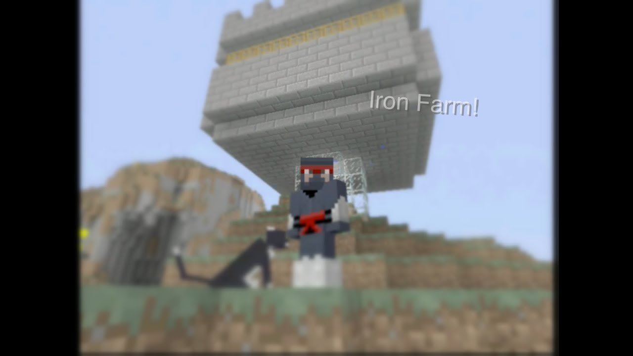 Minecraft PS3: Iron farm! [46]