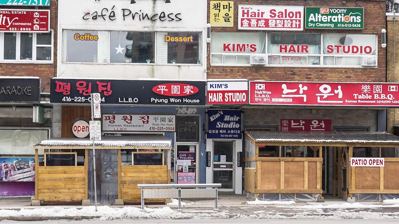 Koreatown North in Toronto is nothing like the one downtown