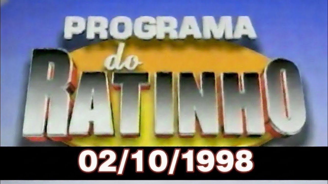 Programa do Ratinho de 02/10/1998 