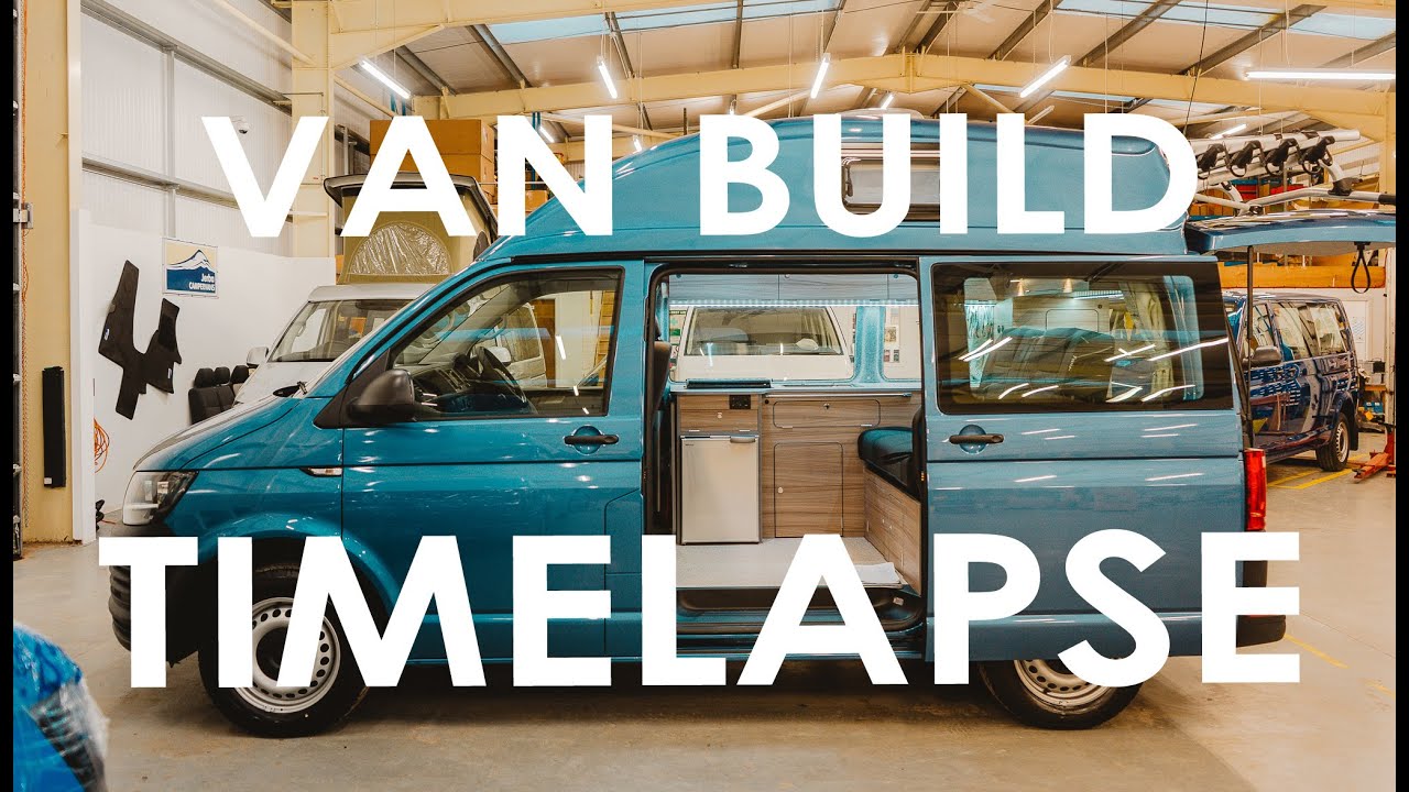 28 days TIME LAPSE /van conversion VW T6 / Watch a PROFESSIONAL campervan build in 10 MINS #Vanlife