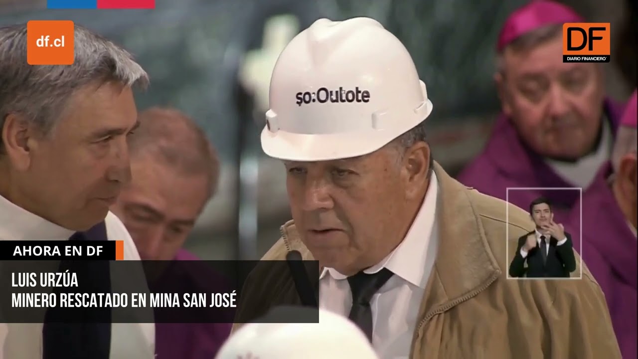 El discurso en representación de los 33 mineros en funeral del exPresidente Sebastián Piñera