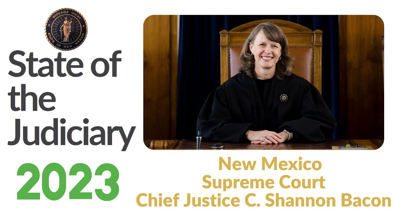 Chief Justice C Shannon Bacon State of the Judiciary 2023