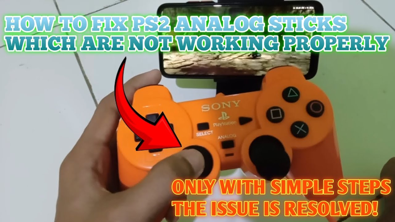 Cara Memperbaiki Masalah Analog Stik PS2 Di AetherSX2 #sanartofficial #tutorial