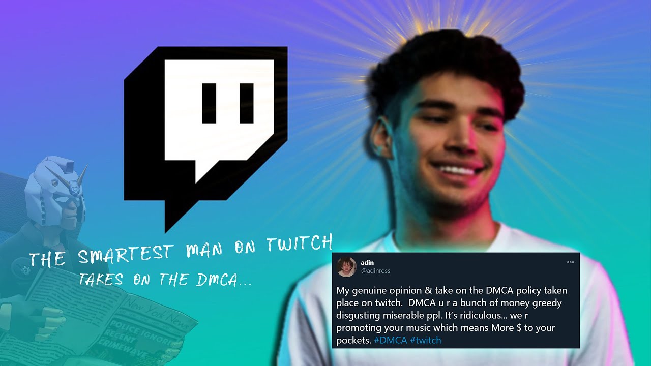 The Smartest Man On Twitch Takes On Mr. DMCA