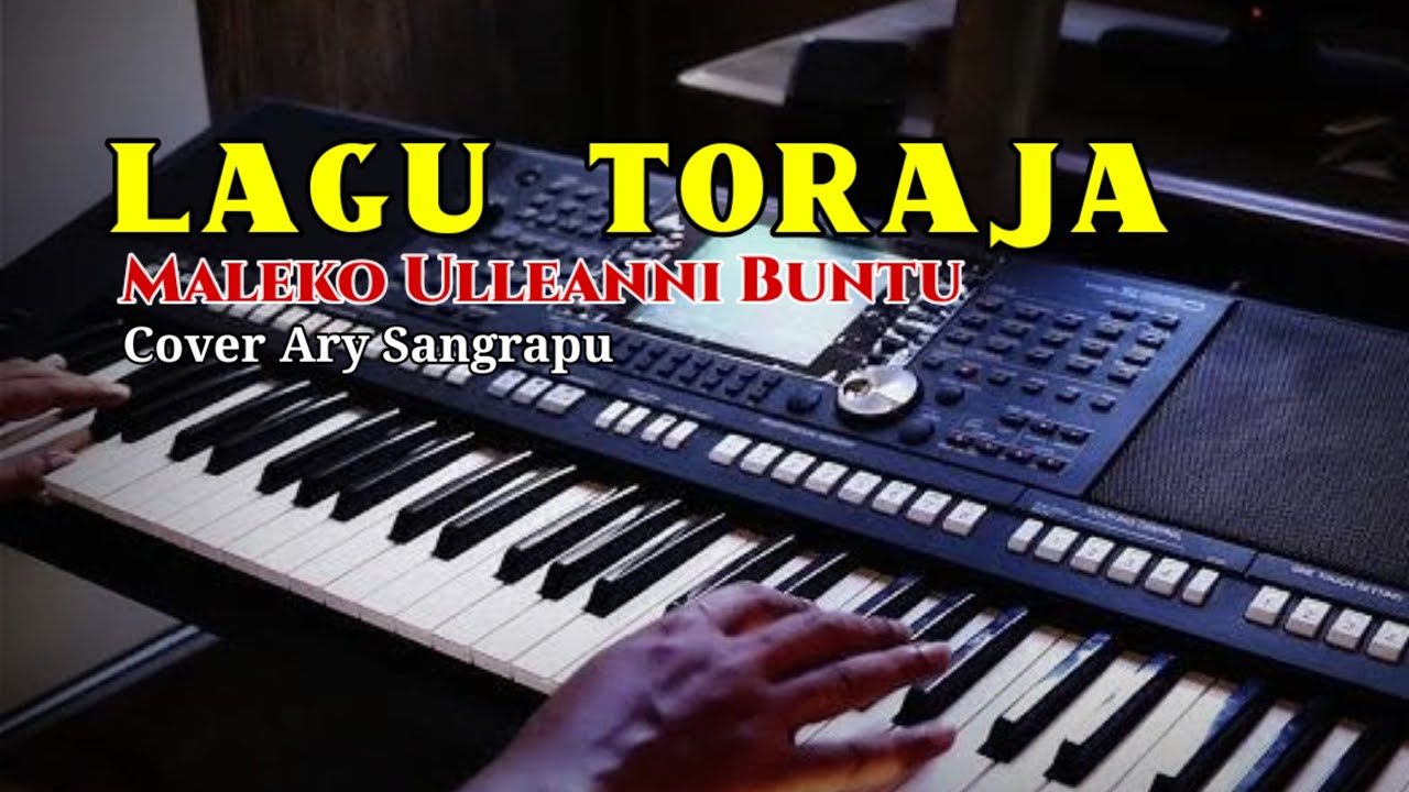 LAGU TORAJA 🔰 MALEKO ULLEANNI BUNTU 🔰 COVER ARY SANGRAPU