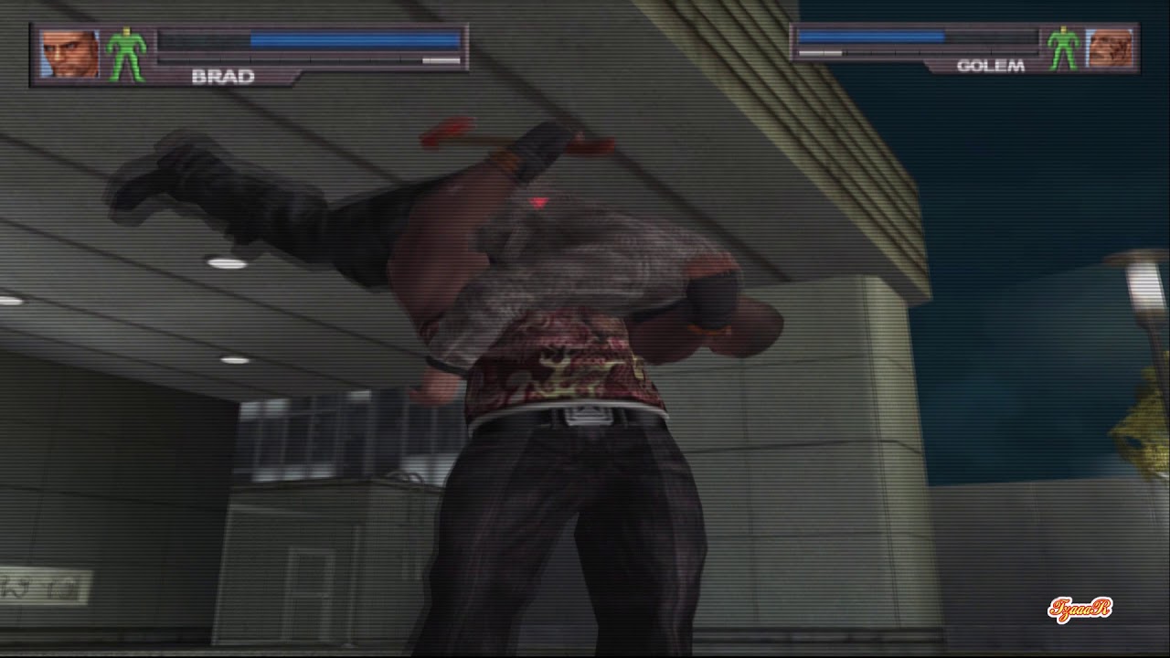 Urban Reign Story Mode PS2 | Mission 86: Return of the Monster (Brad Hawk vs Golem)