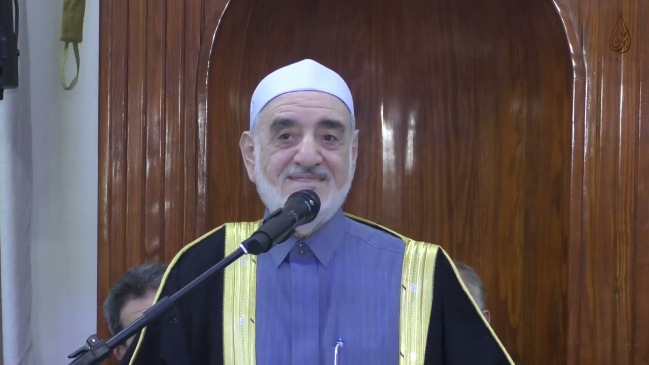 كلمة فضيلة الشيخ جمال السيروان في حفل استقباله في دمشق في #جامع الرفاعي