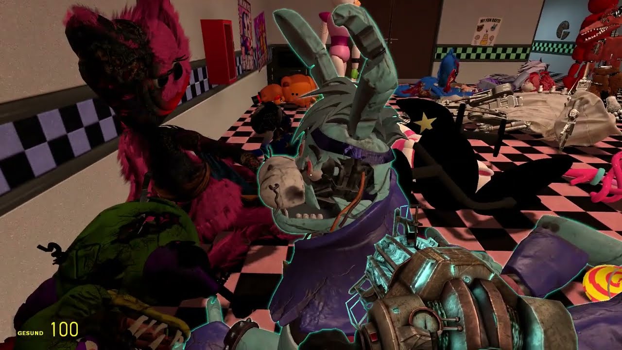 Poppy Playtime vs FNAF – Part 5: The Battle Never Ends ⚙️💥 (GMod Battles)