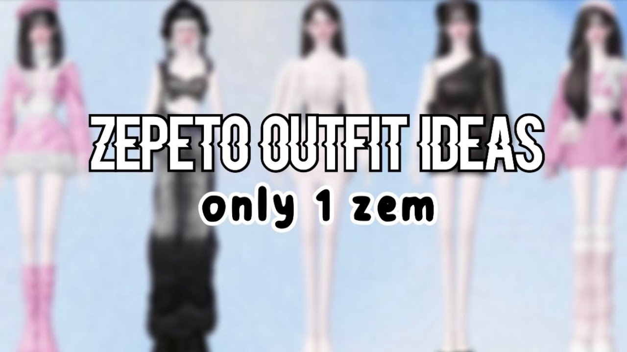 ZEPETO OUTFIT IDEAS [ONLY 1 ZEM] | ZEPETO INDONESIA