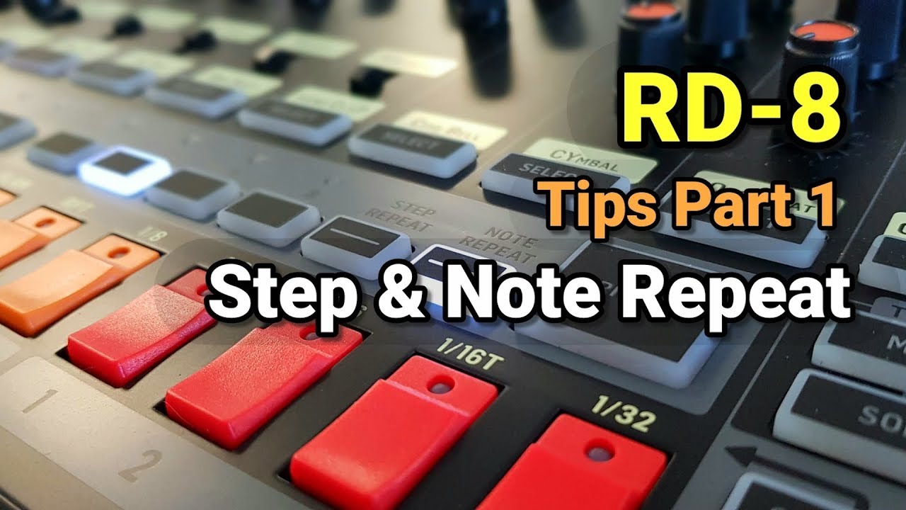 RD-8 Tips Part 1: Step & Note Repeat