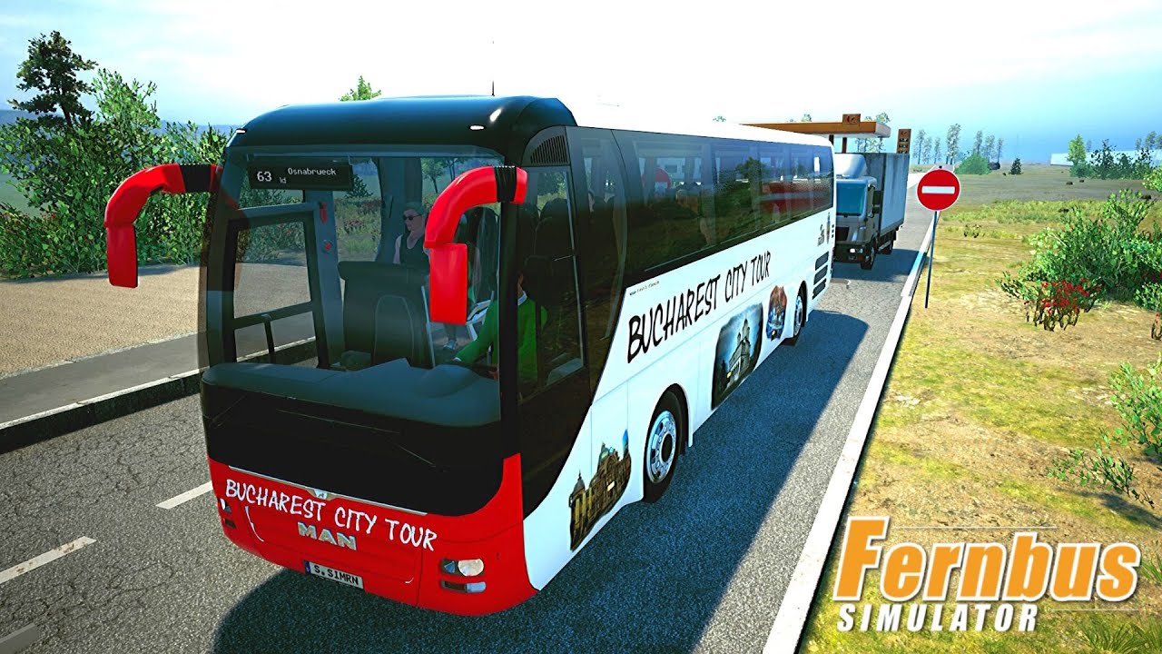 Fernbus Simulator !  Logitech g920 + shifter gameplay