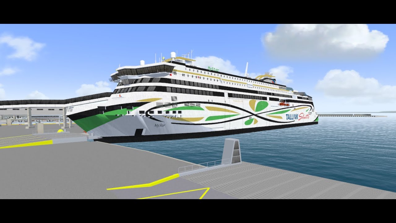 VSNG Tallink MyStar Helsinki to Tallinn Virtual Cruise