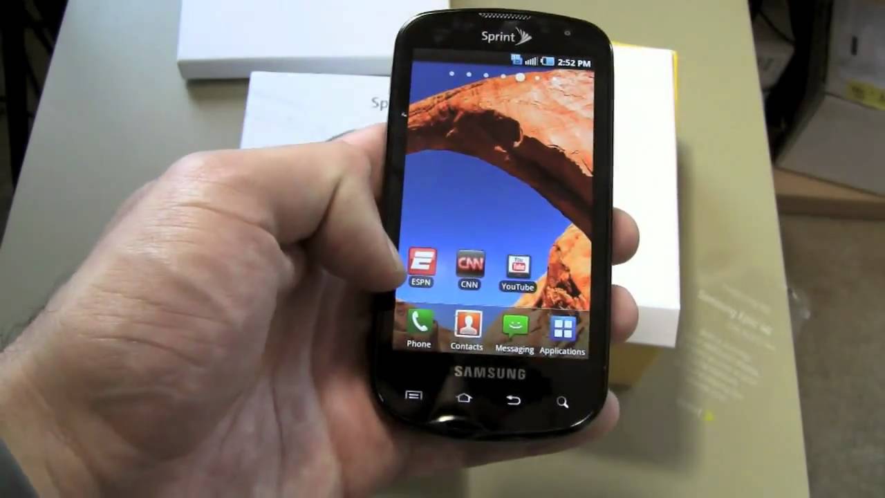 Samsung Epic 4G Unboxing