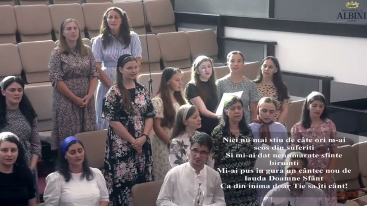 Grup coral Albini| Nu mă las de Tine, Doamne