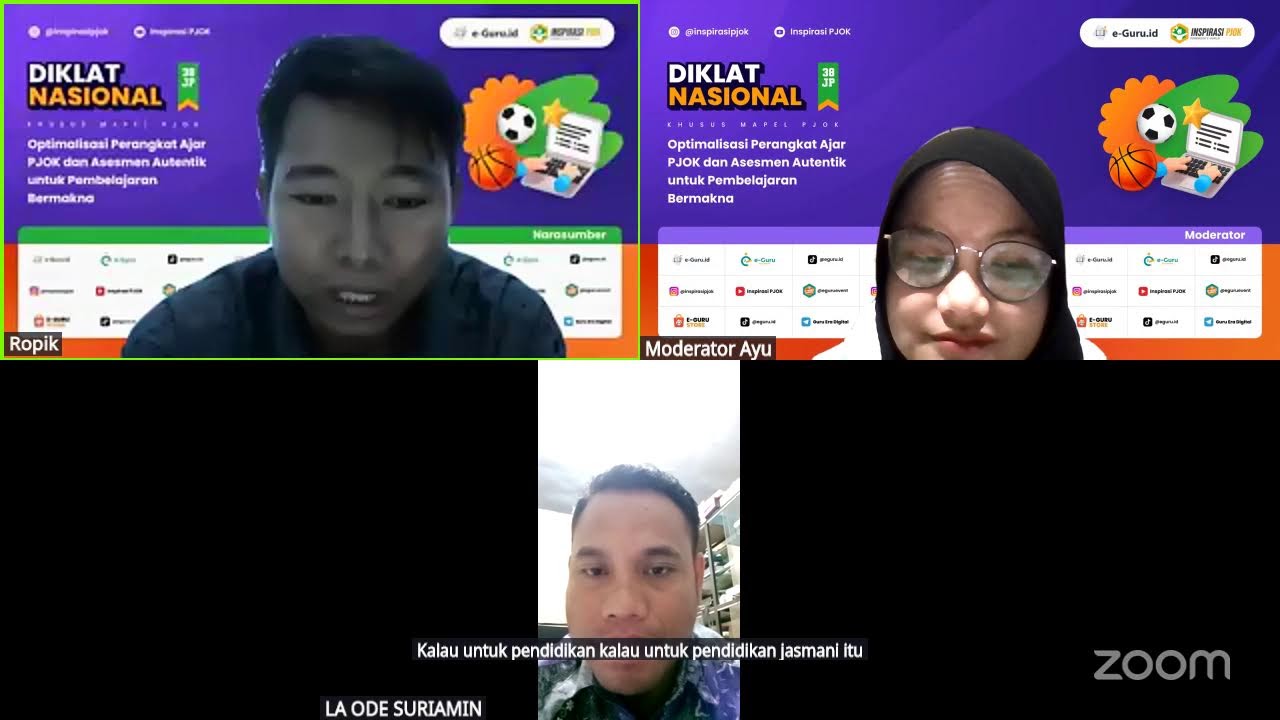 #2 Diklat Optimalisasi Perangkat Ajar PJOK dan Asesmen Autentik untuk Pembelajaran Bermakna