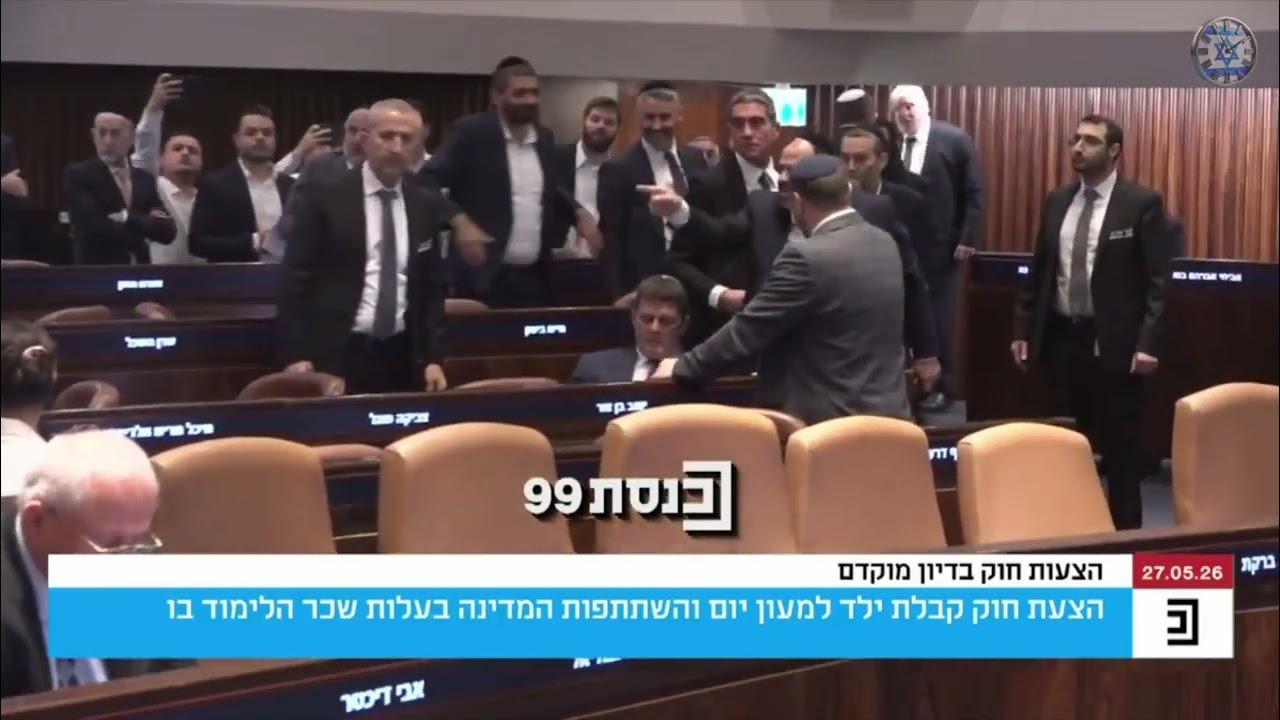 🇮🇱 ISRAEL FACES COALITION CRISIS OVER HAREDI DRAFT EXEMPTIONS AS KNESSET DISSOLUTION ADVANCES